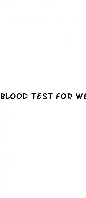 blood test for weight loss
