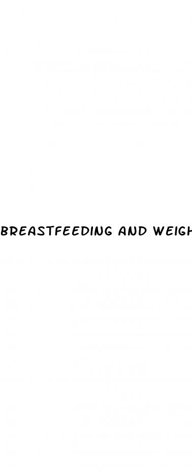breastfeeding and weight loss