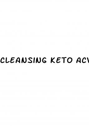 cleansing keto acv gummies