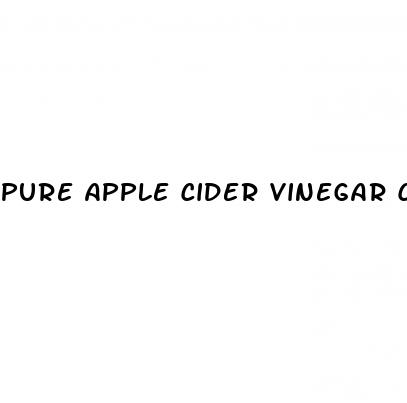 pure apple cider vinegar capsules