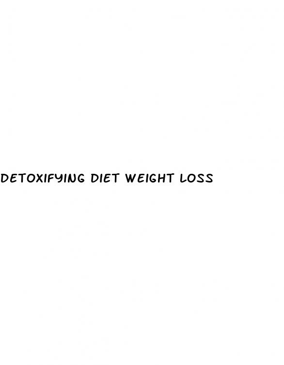 detoxifying diet weight loss
