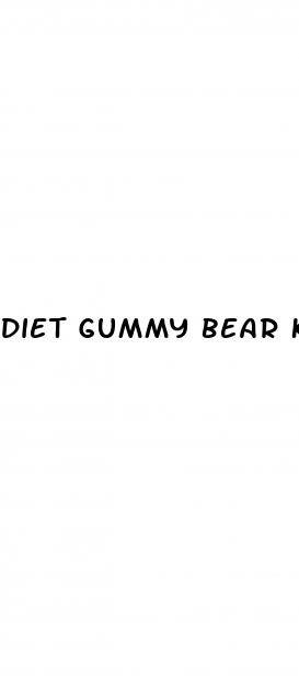 diet gummy bear korea