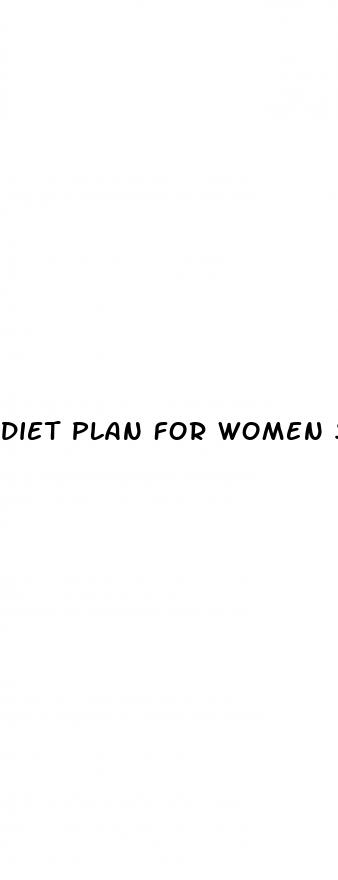 diet plan for women s weight loss