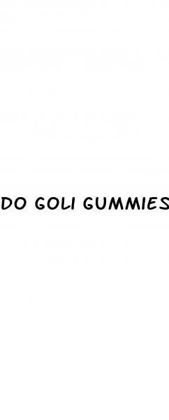 do goli gummies help you lose weight