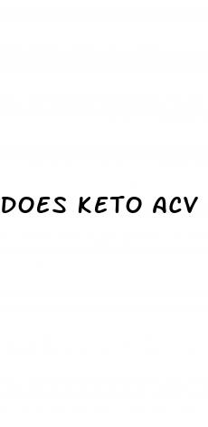 does keto acv luxe work