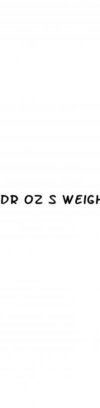 dr oz s weight loss gummies