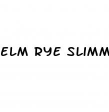 elm rye slimming gummies reviews