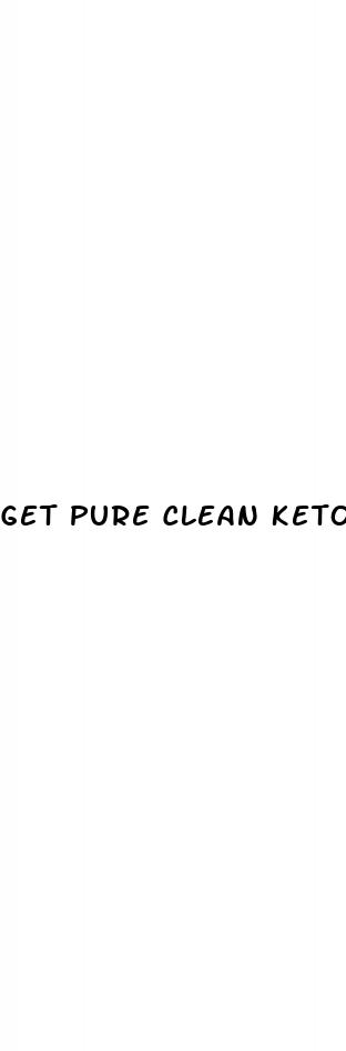 get pure clean keto