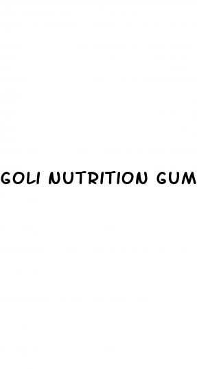 goli nutrition gummies
