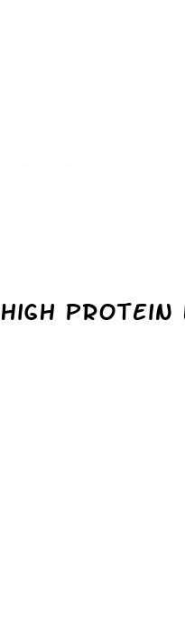 high protein low carb meals for weight loss