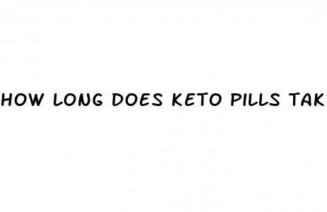 how long does keto pills take to work