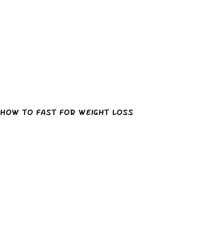 how to fast for weight loss