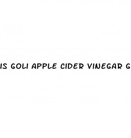 is goli apple cider vinegar gummies for weight loss