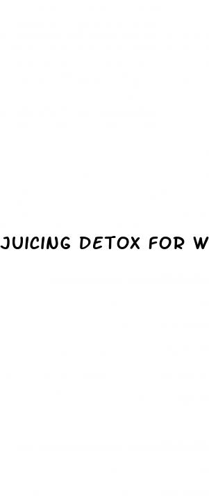 juicing detox for weight loss
