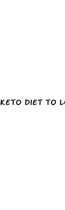 keto diet to lose weight
