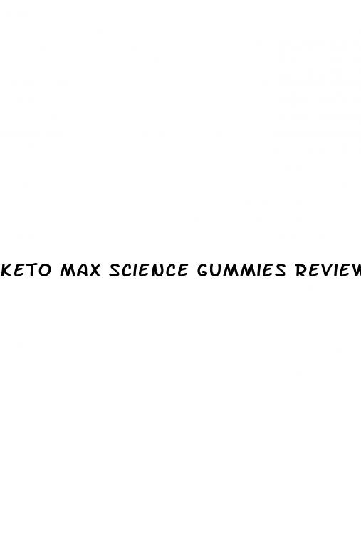 keto max science gummies review