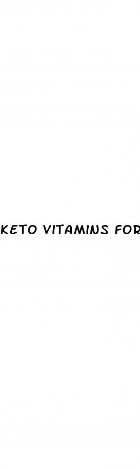 keto vitamins for weight loss