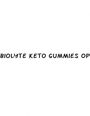 biolyte keto gummies oprah