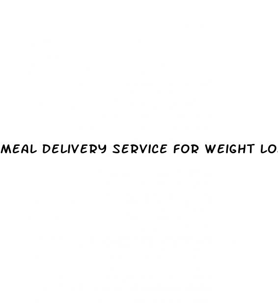 meal delivery service for weight loss