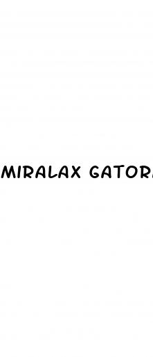 miralax gatorade cleanse weight loss