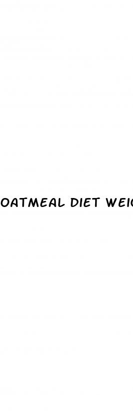 oatmeal diet weight loss