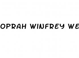 oprah winfrey weight loss program