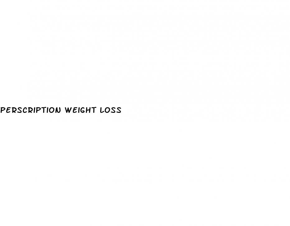 perscription weight loss