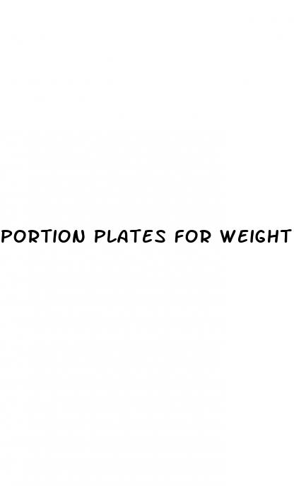 portion plates for weight loss