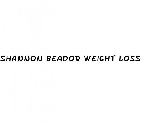 shannon beador weight loss