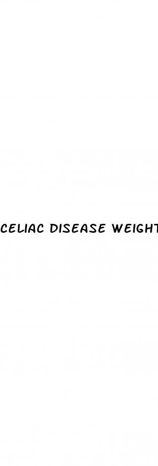 celiac disease weight loss