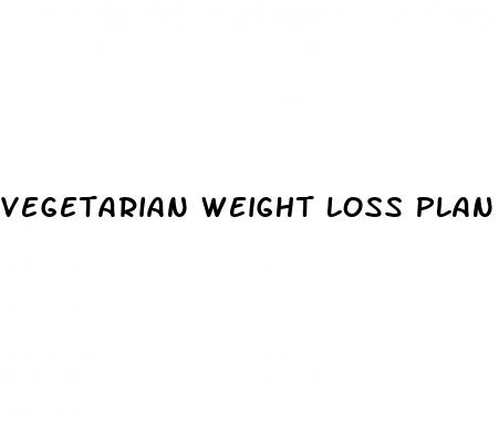 vegetarian weight loss plan
