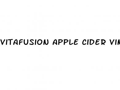 vitafusion apple cider vinegar gummies benefits