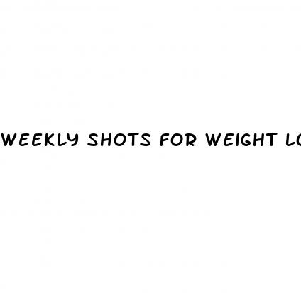 weekly shots for weight loss