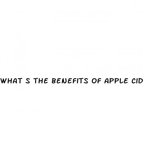 what s the benefits of apple cider vinegar
