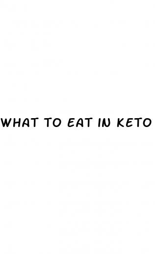 what to eat in keto diet