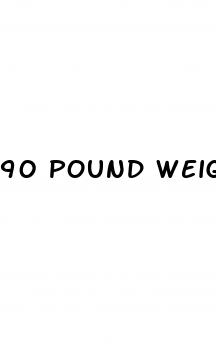 90 pound weight loss