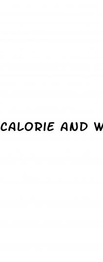 calorie and weight loss calculator
