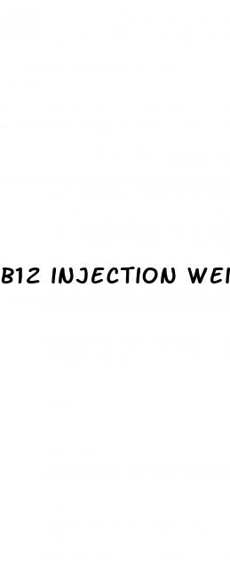 b12 injection weight loss
