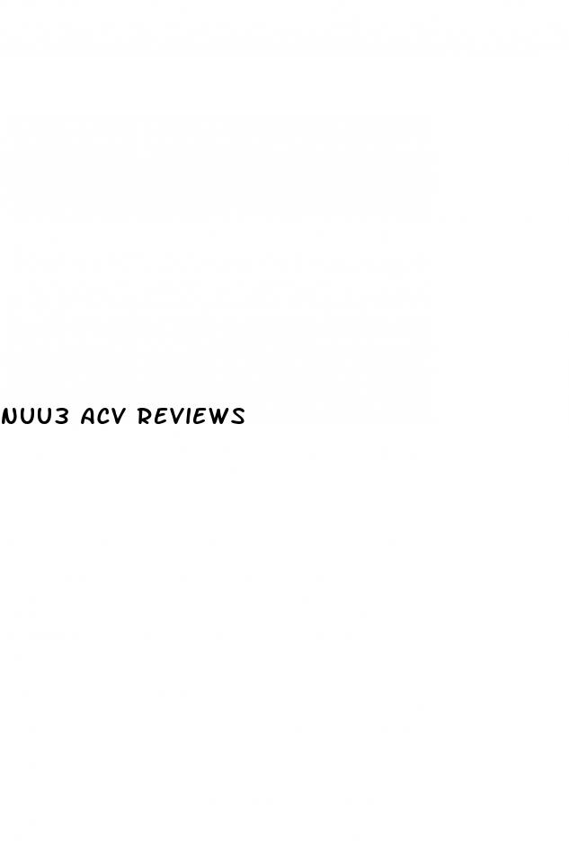 nuu3 acv reviews