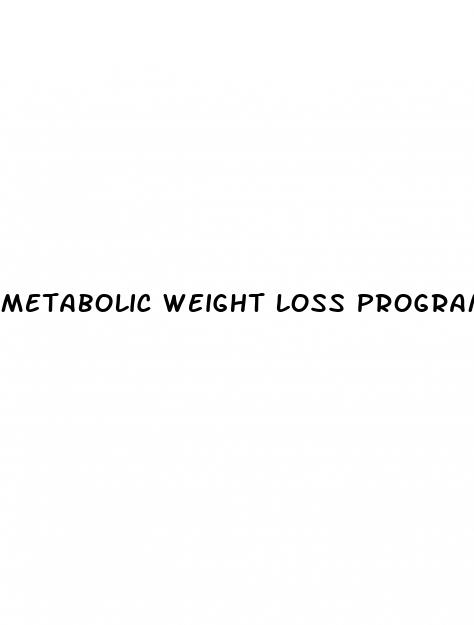 metabolic weight loss program new jersey