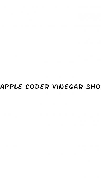 apple coder vinegar shot