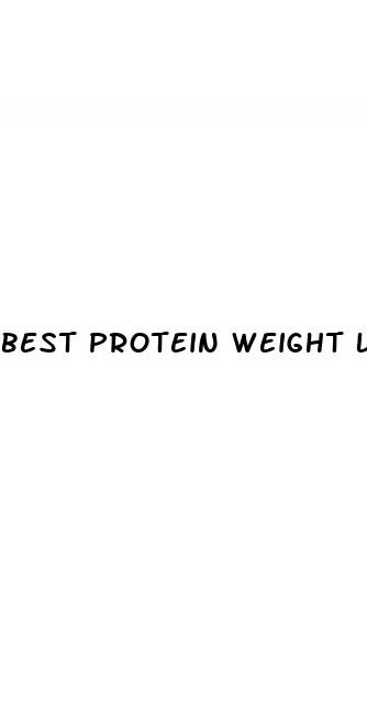 best protein weight loss