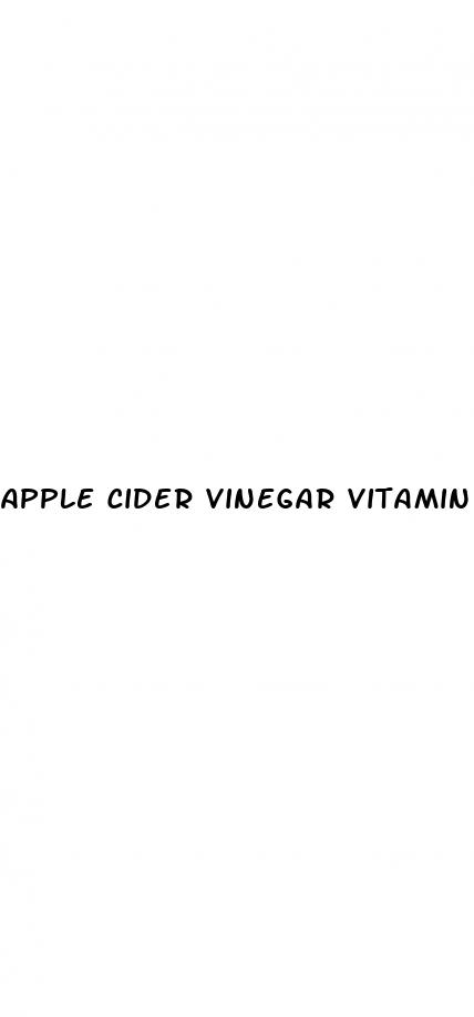apple cider vinegar vitamin gummies