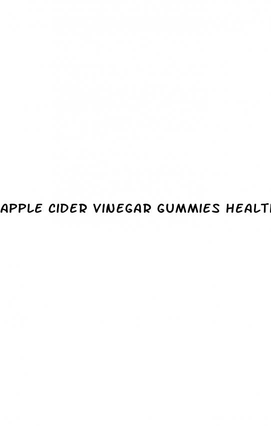 apple cider vinegar gummies health benefits