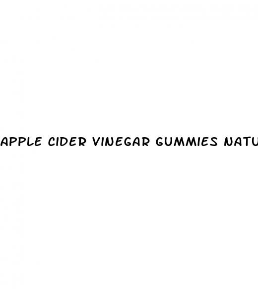 apple cider vinegar gummies nature truth