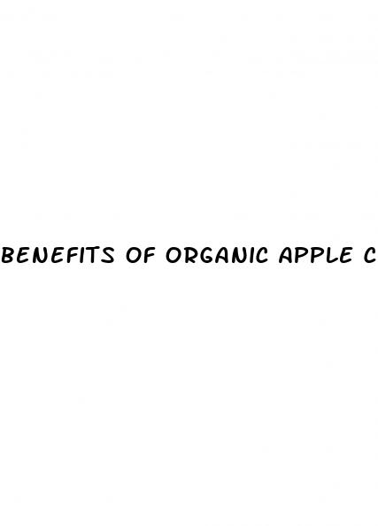 benefits of organic apple cider vinegar gummies