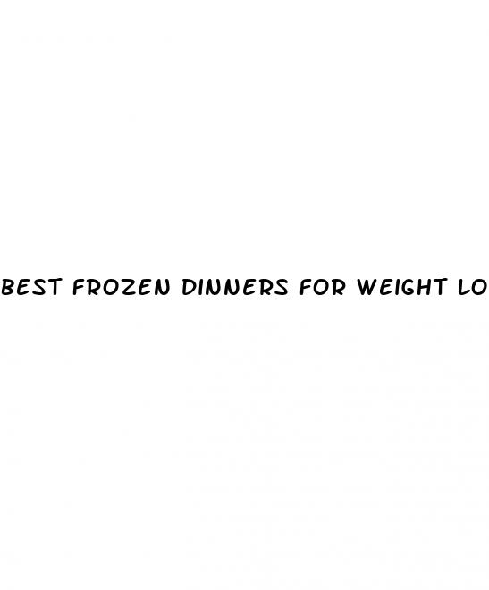 best frozen dinners for weight loss