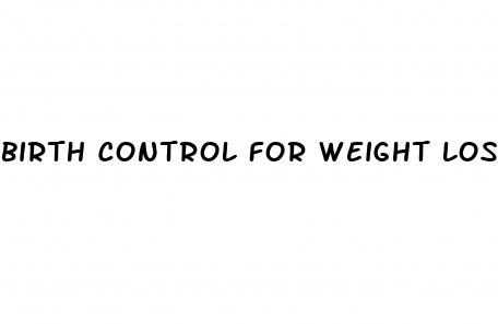 birth control for weight loss
