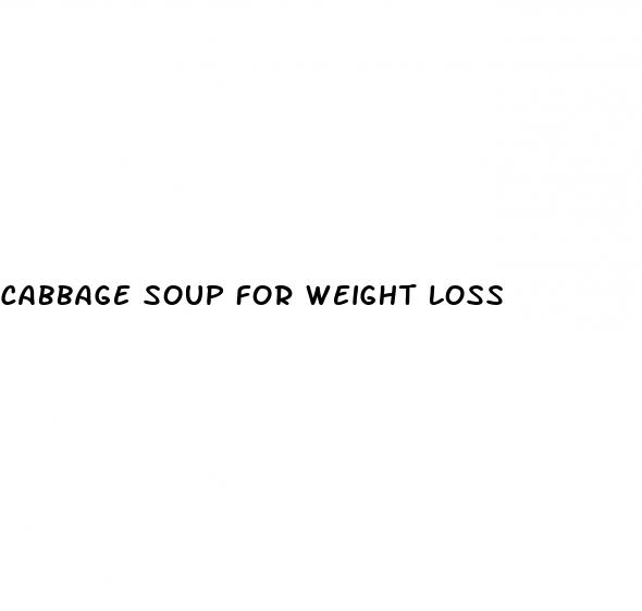 cabbage soup for weight loss