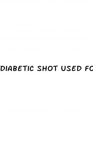 diabetic shot used for weight loss